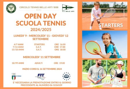 OPEN DAY TENNIS 2024