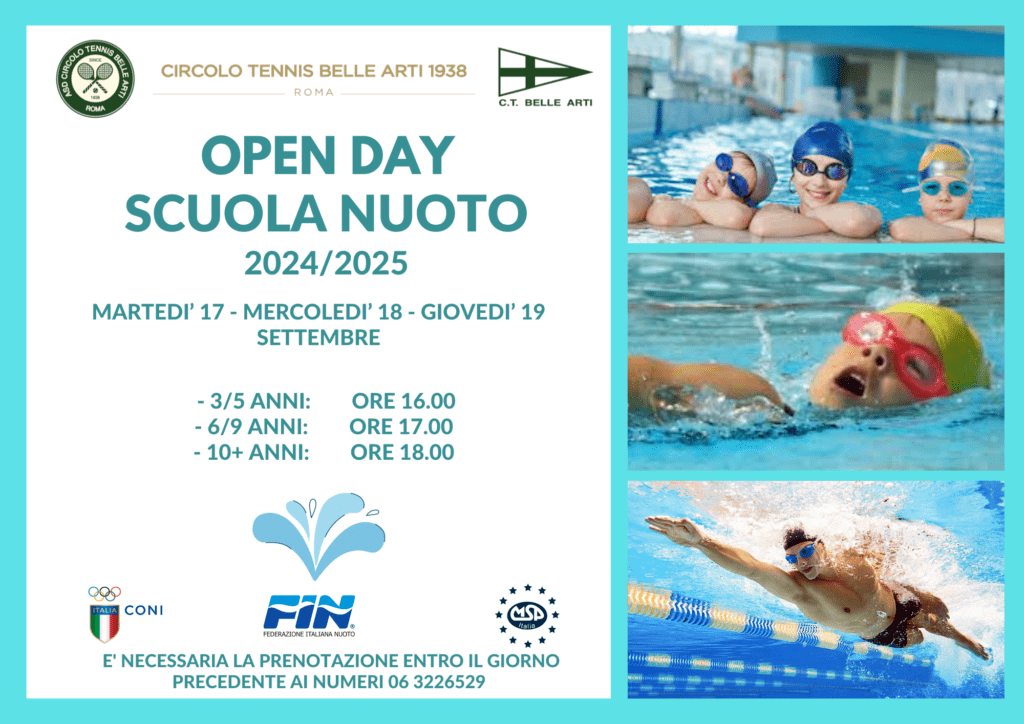 OPEN DAY NUOTO 2024